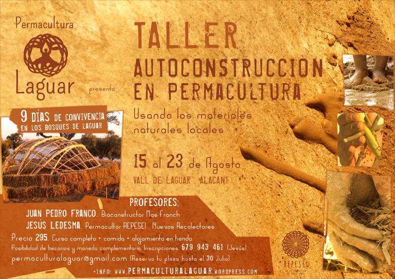 Taller de Autoconstrucción en Permacultura en Vall de Laguar