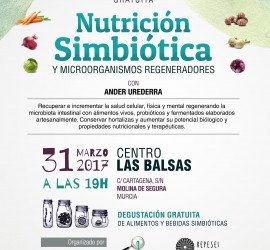 Cartel Conferencia Nutrición Simbiótica